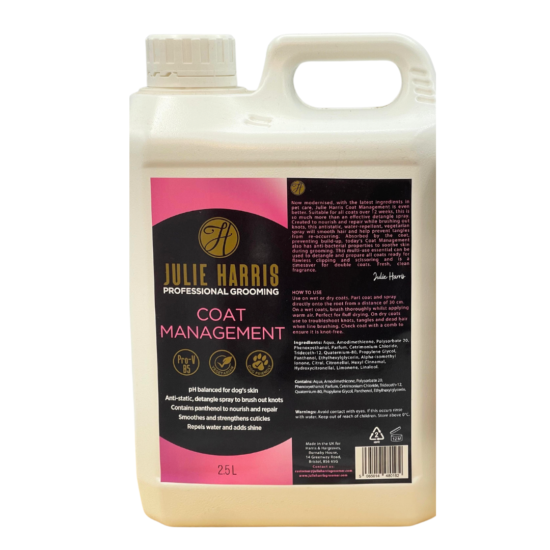 Julie Harris Professional Grooming Coat Management 2.5L Hallowee Julie Harris Groomer