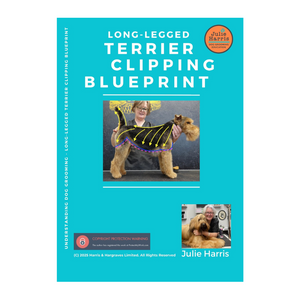 Julie Harris Education Long-Legged Terrier Grooming Blueprint digital book